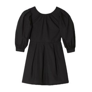 Who What Wear Women's Long Sleeve Dress (Black, M)